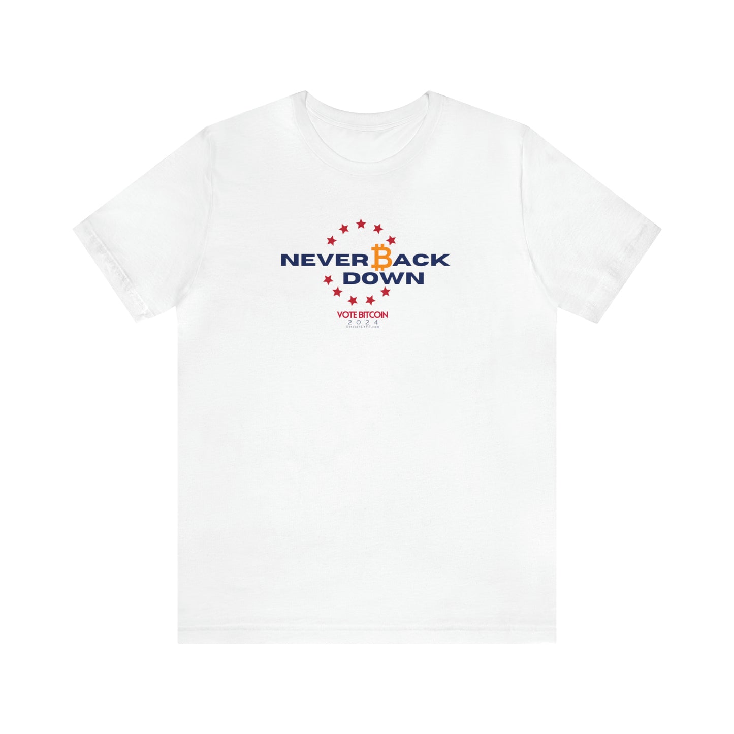Vote - Bitdesan Short Sleeve T-Shirt