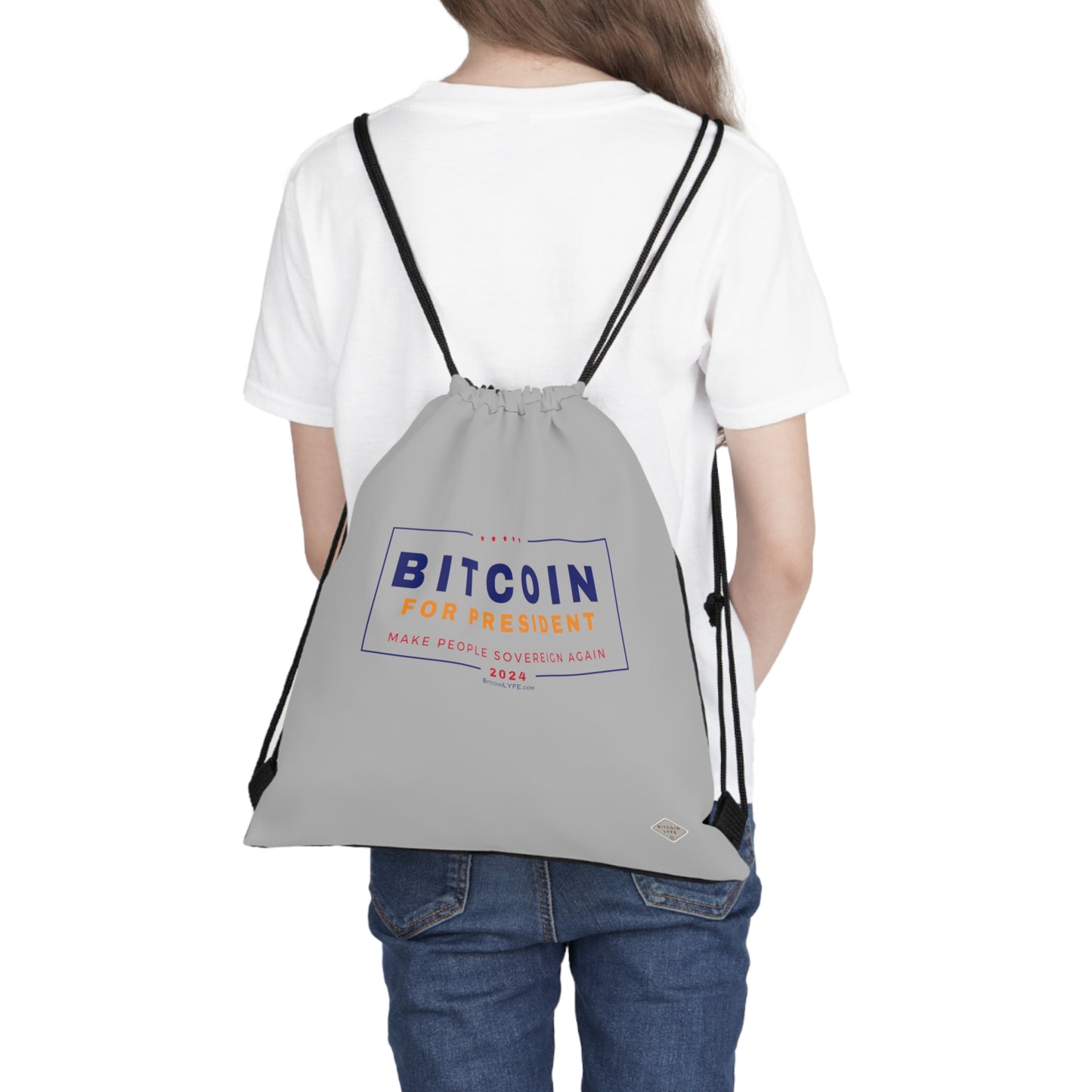 Vote - Bit...Sovereignty Outdoor Drawstring Bag
