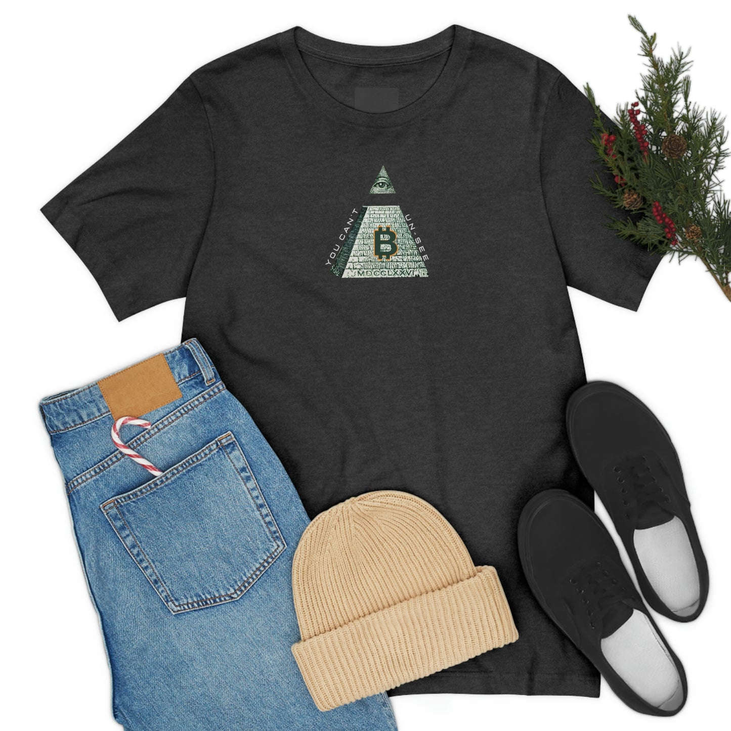 Bitcoin LYFE Can't Unsee T-Shirt