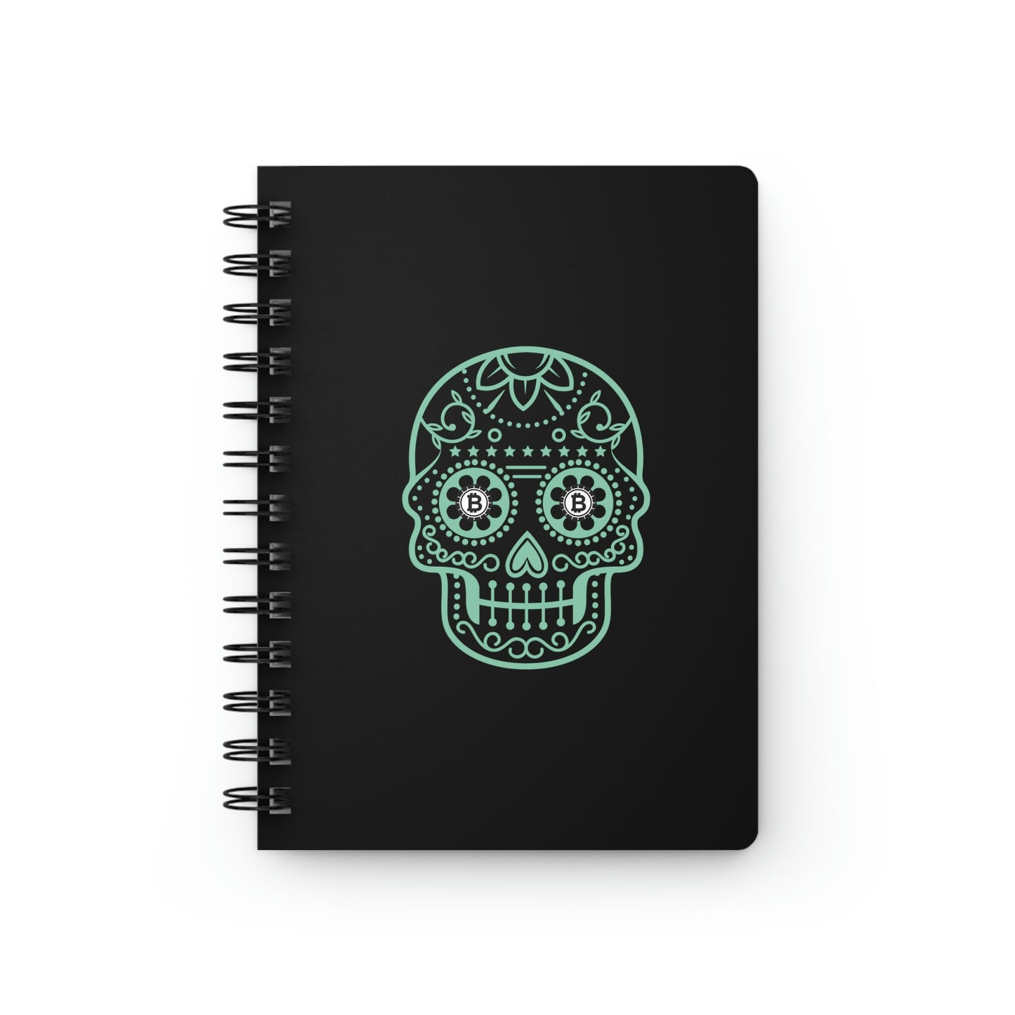 Día de los Muertos BTC Spiral Bound Journal, Diez
