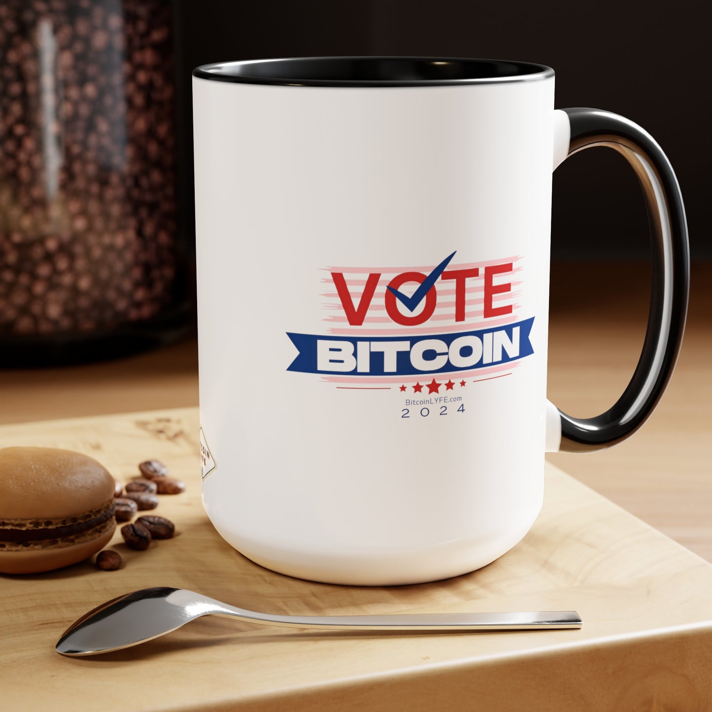 Vote Bitcoin Mug
