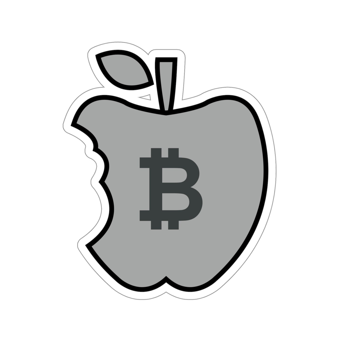 The B Apple Stickers