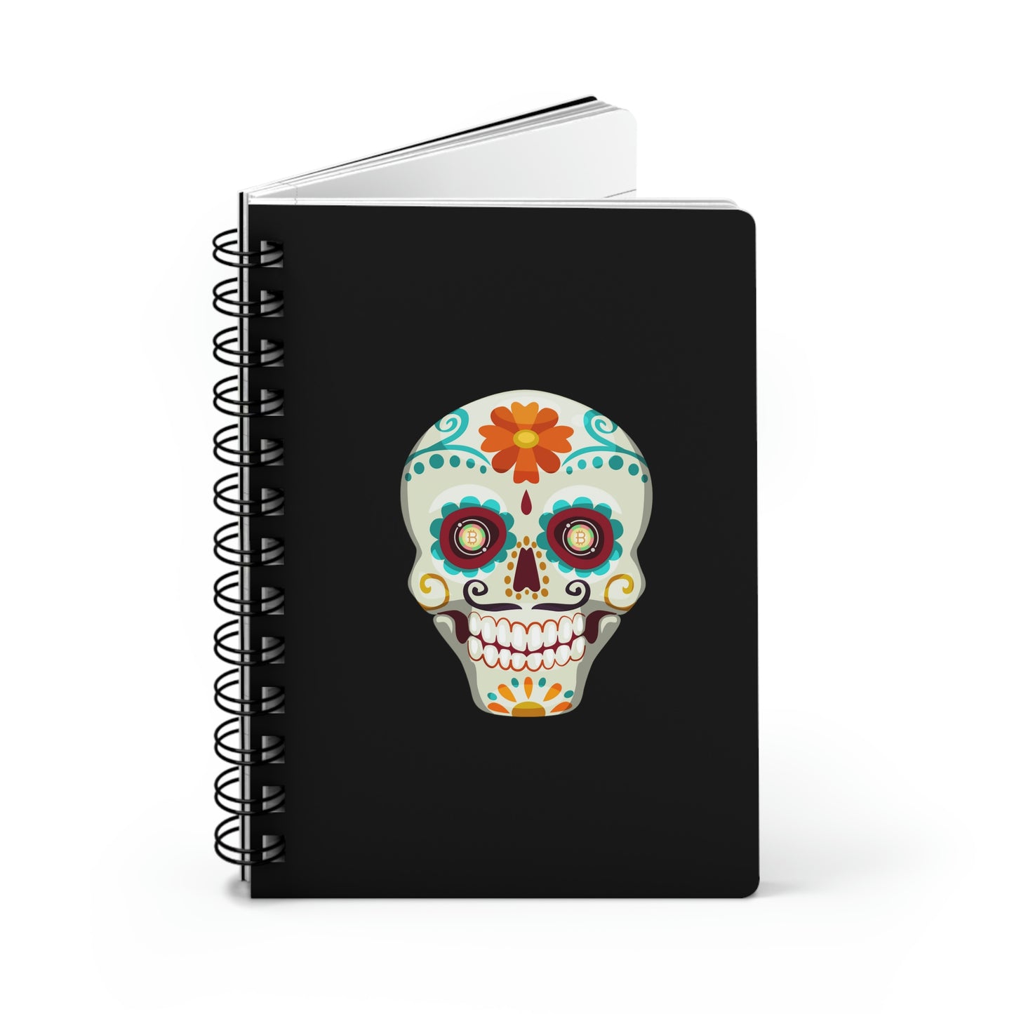 Día de los Muertos BTC Spiral Bound Journal, Dieciséis