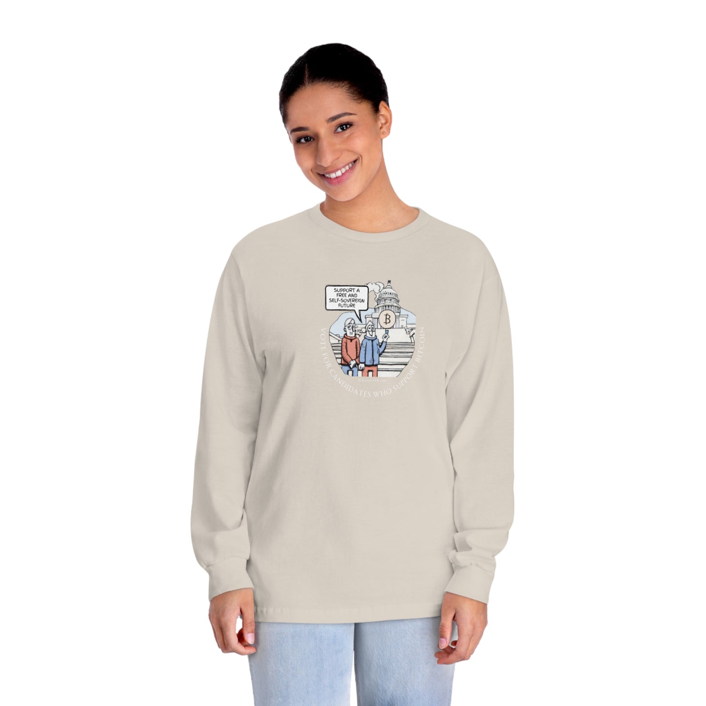 Vote - Candidates Long Sleeve T-Shirt