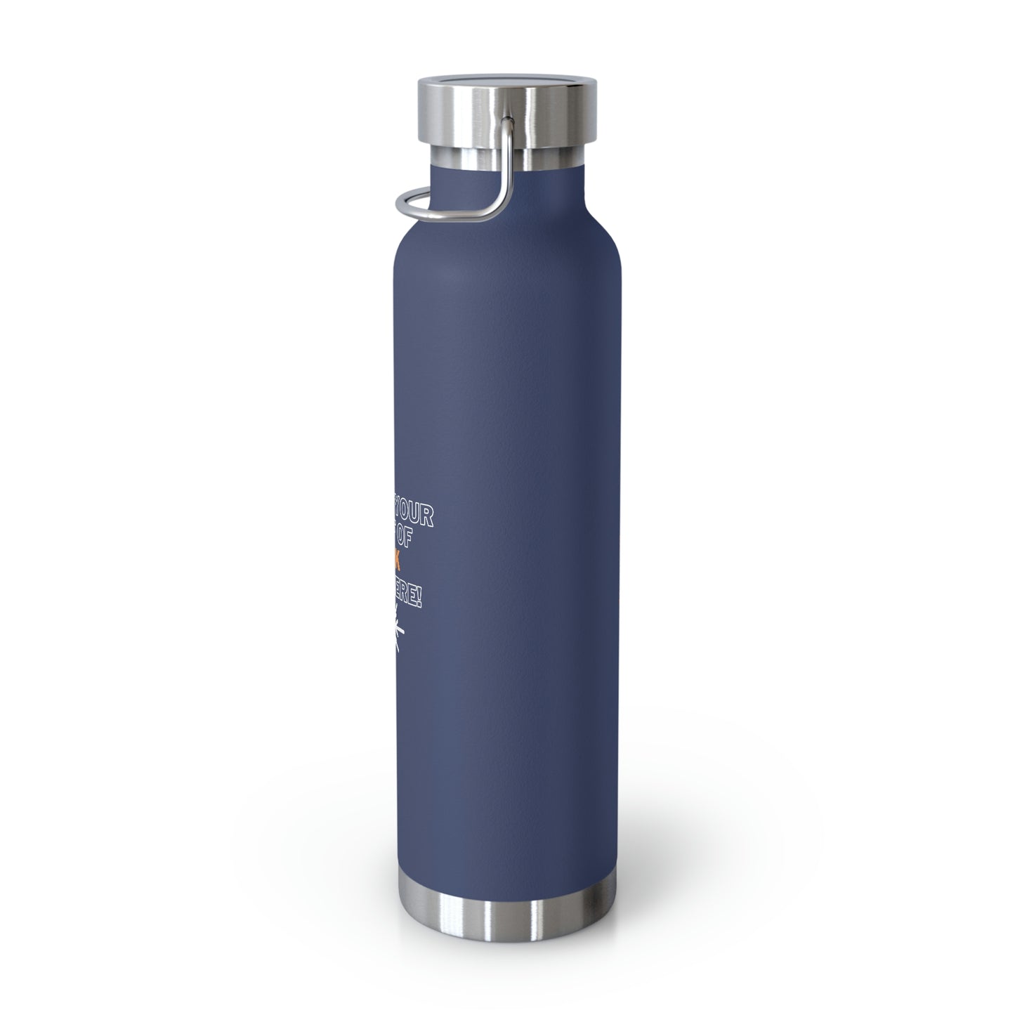 BTC Proof Right Here 22oz Vacuum Insulated Bottle #1