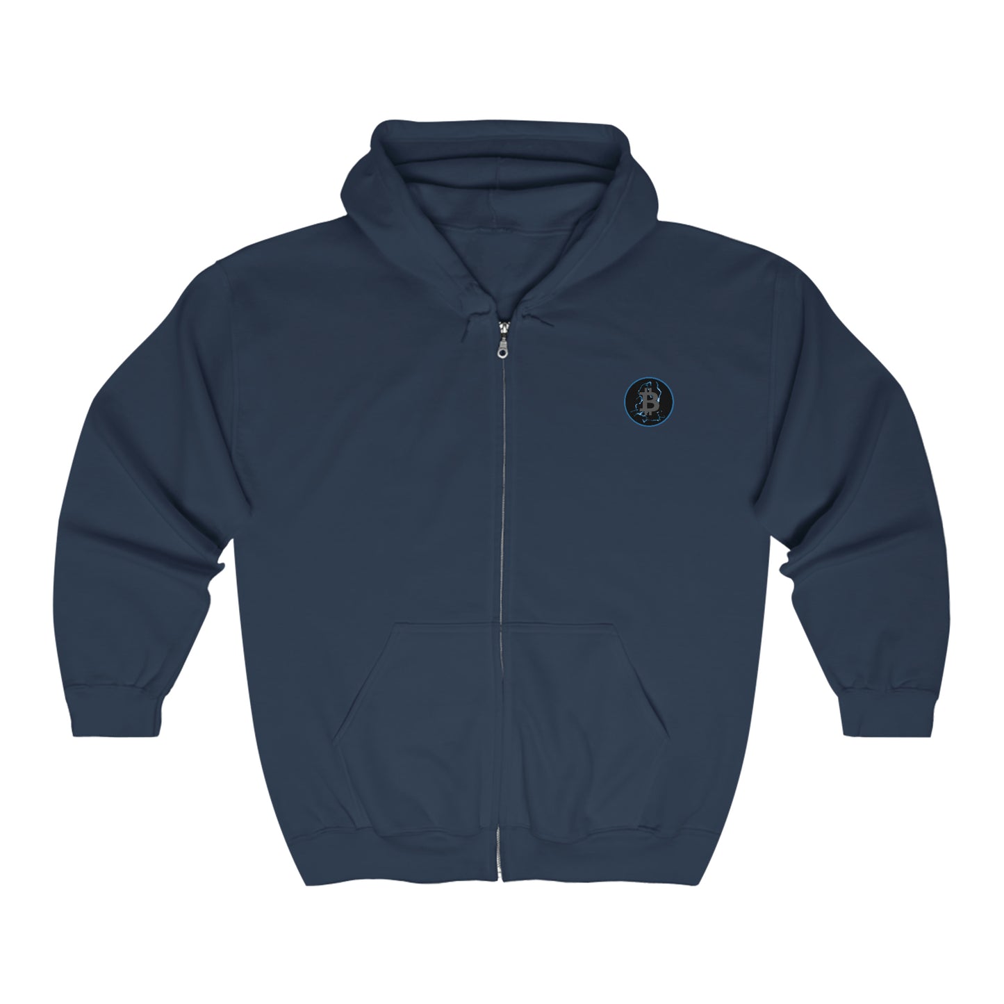 B Charged Heavy Blend™ Full Zip Hooded Sweatshirt