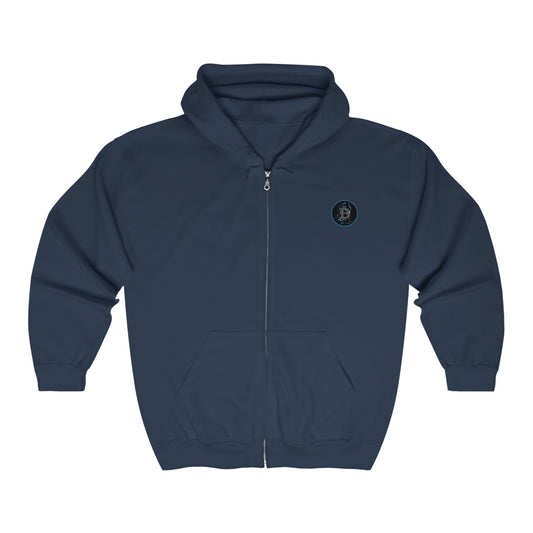 B Charged Heavy Blend™ Full Zip Hooded Sweatshirt