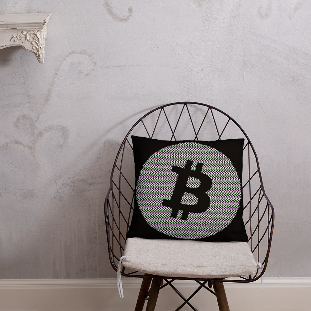 Bitcoin Pillow BTC6