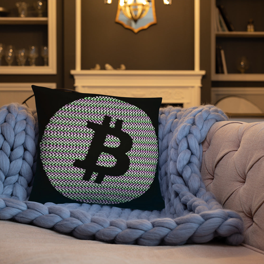 Bitcoin Pillow BTC6