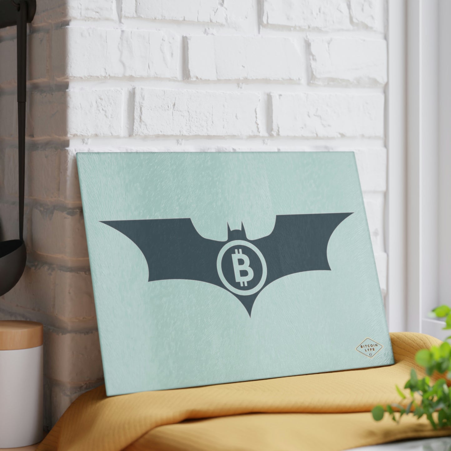 B-Bat Glass Cutting Board
