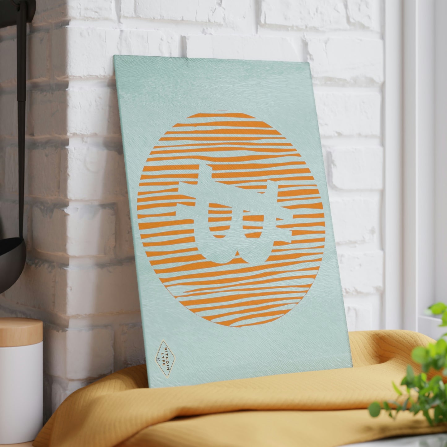 Stribes Glass Cutting Board