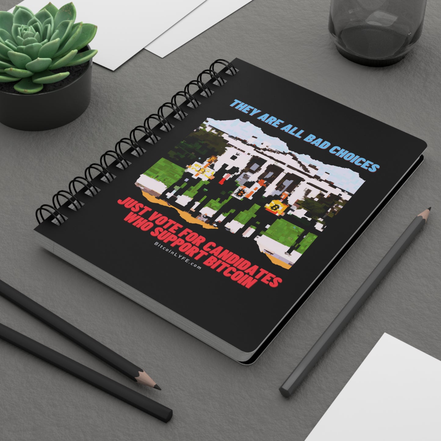 Vote - Choices Spiral Bound Journal