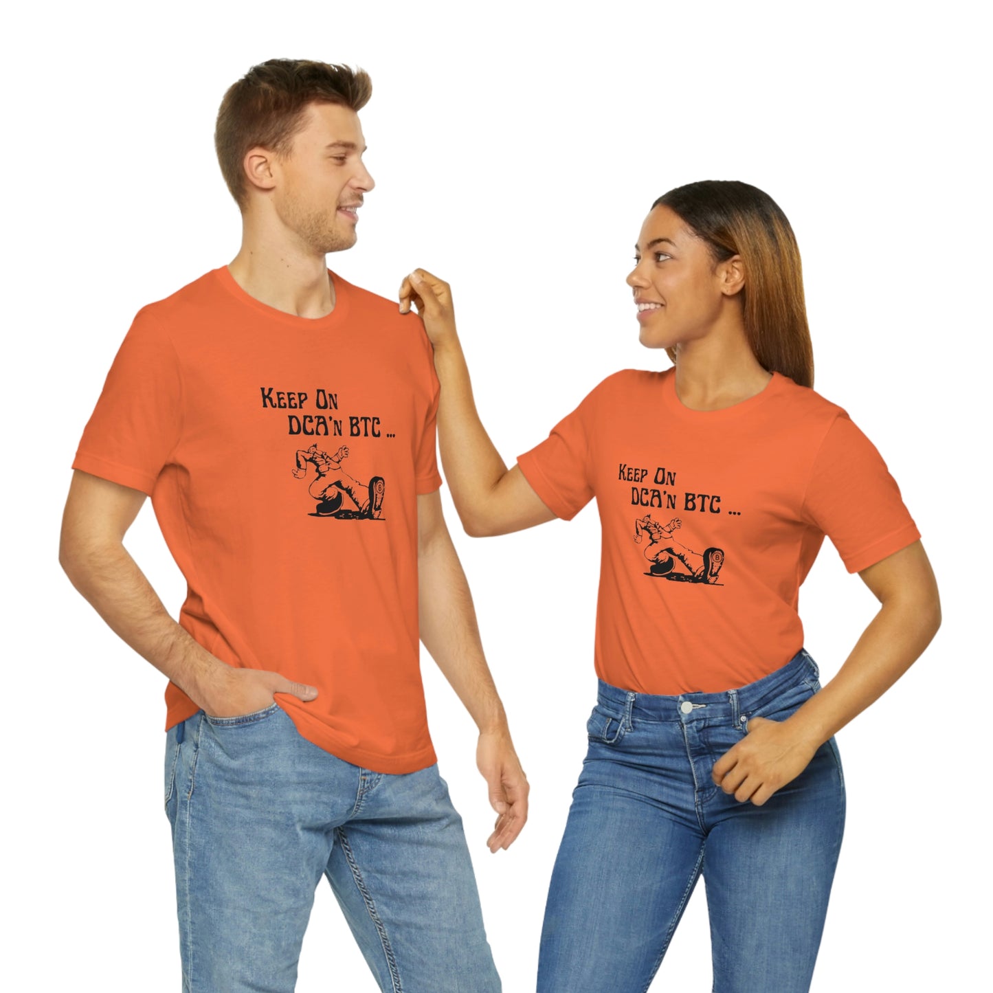 Keep On DCA'n BTC T-Shirt, Light