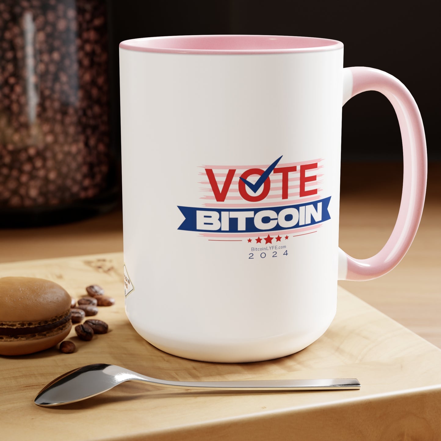Vote Bitcoin Mug