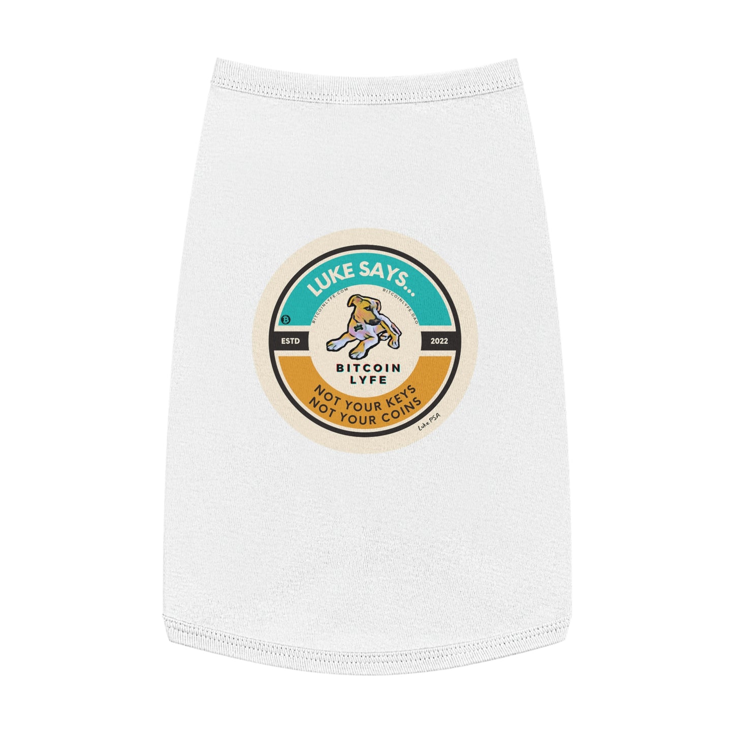 Luke PSA, Not Your Keys Pet Tank Top