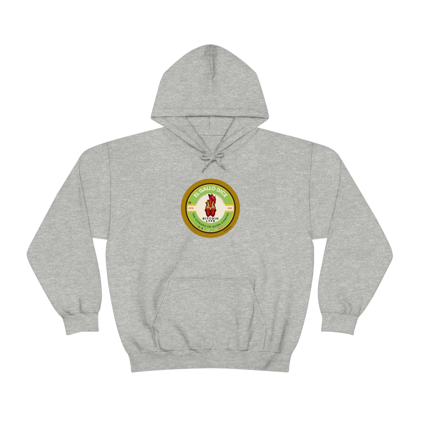 El Gallo PSA, Cuidado Hooded Sweatshirt