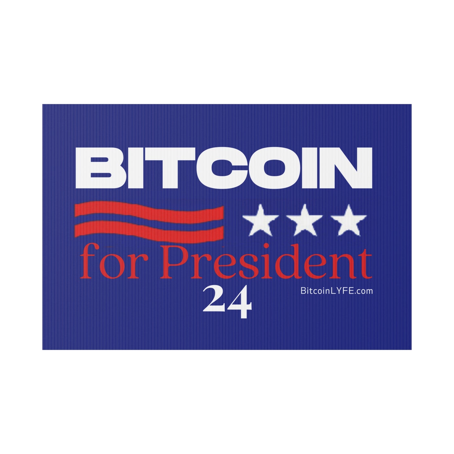 Vote - Bitbush Plastic Yard Sign