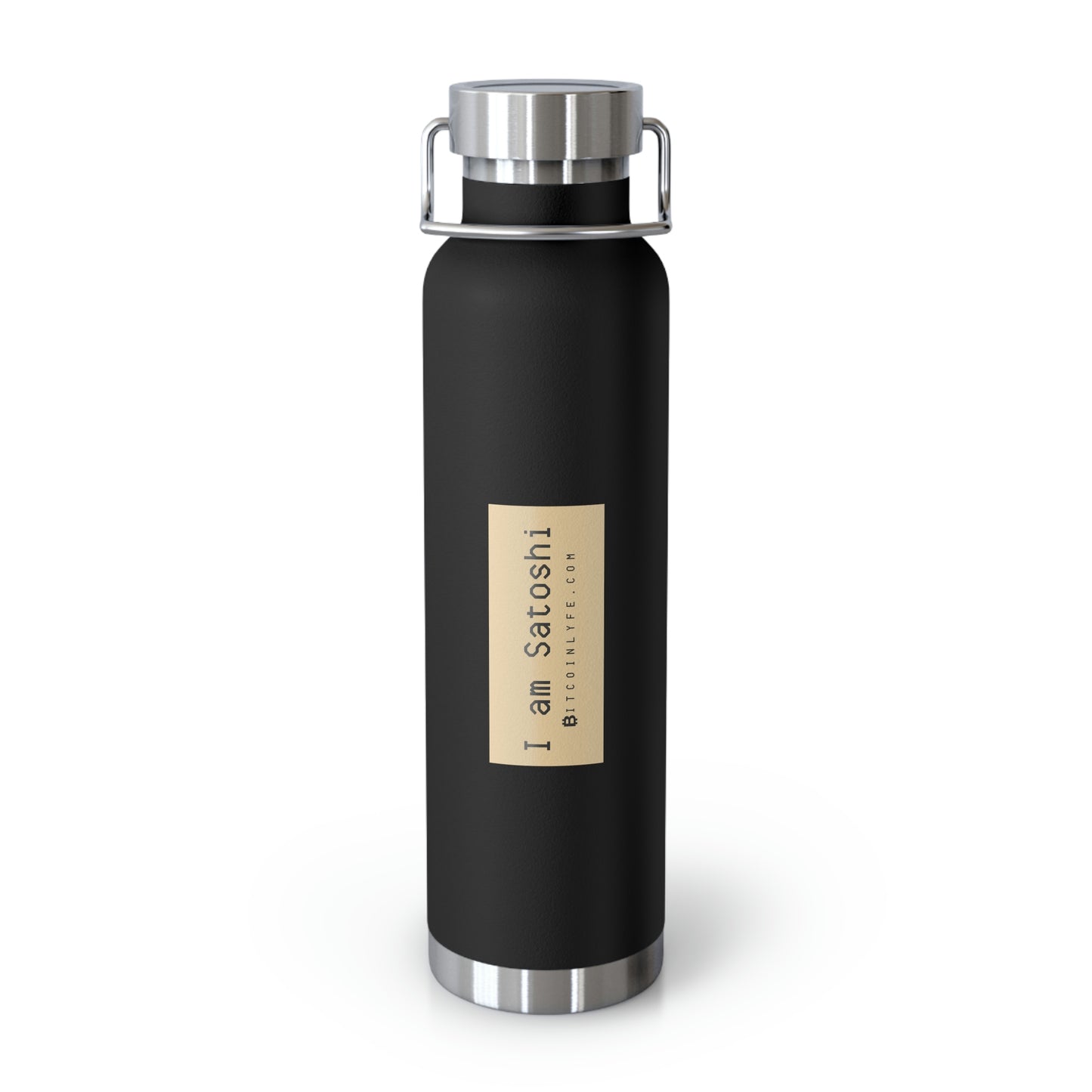 I Am Satoshi 22oz Vacuum Insulated Bottle - Five