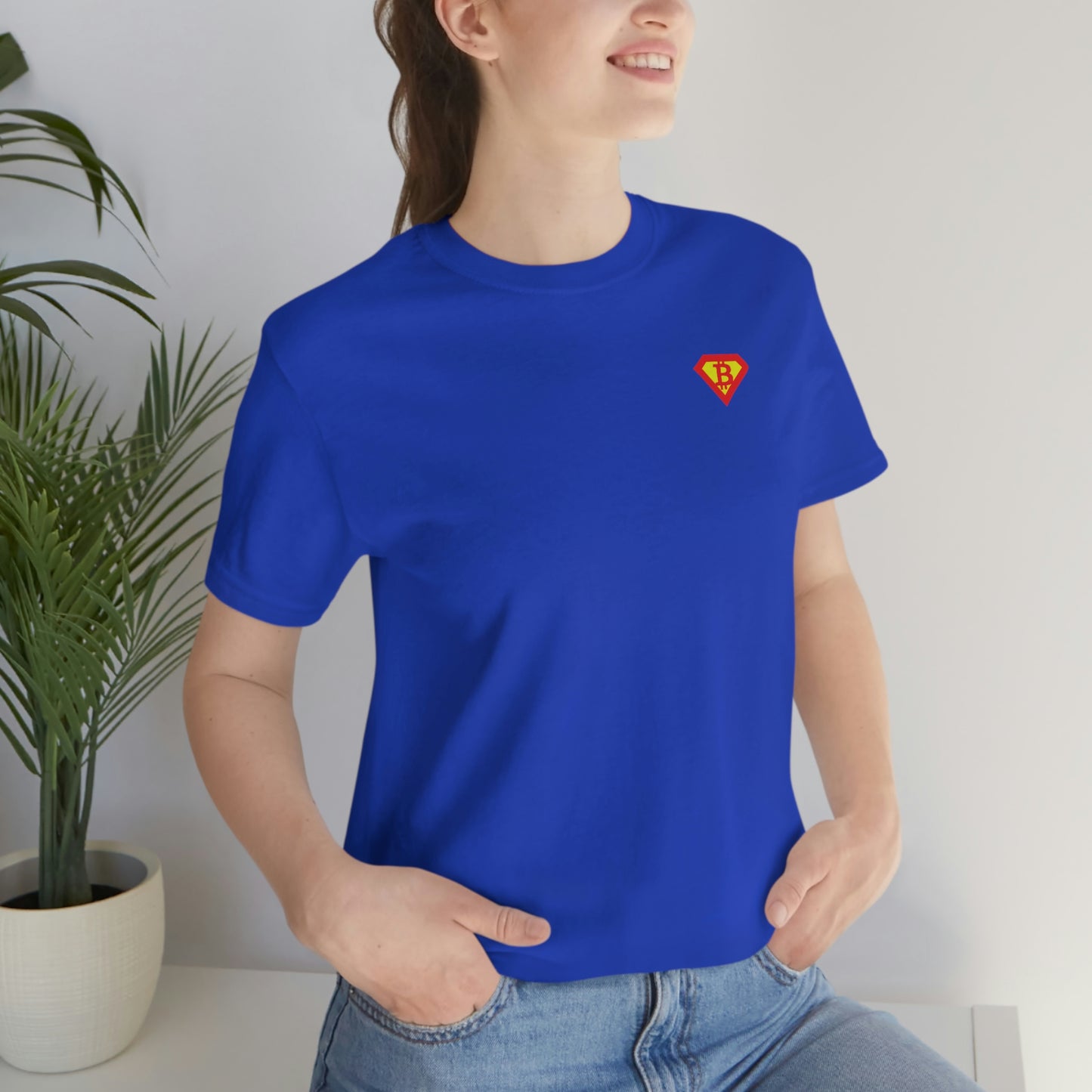 Super B Short Sleeve T-Shirt (Upper Left Subtle)