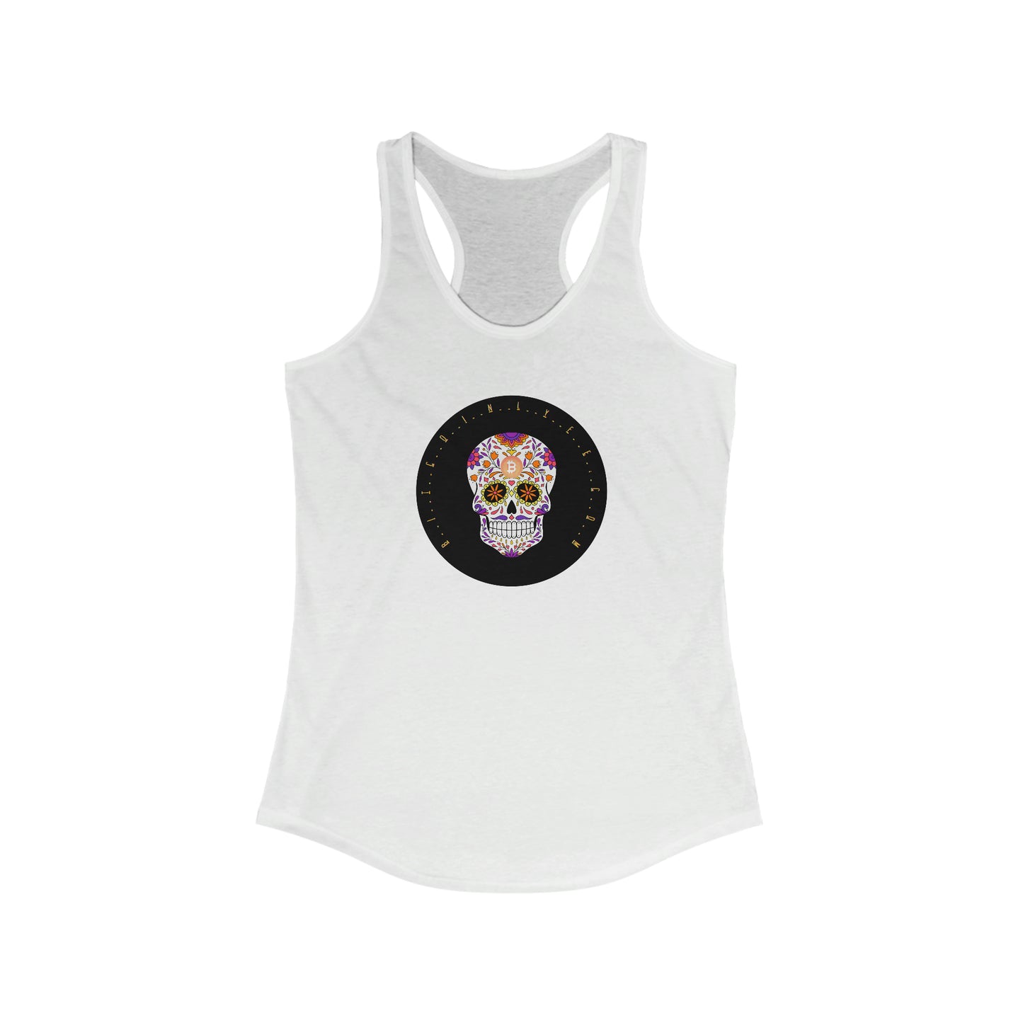 Día de los Muertos BTC Women's Racerback Tank, Trece