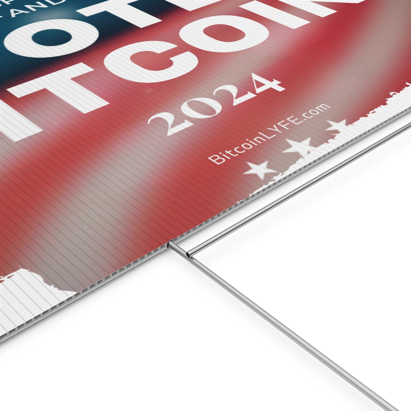 Vote - Responsibility Plastic Yard Sign