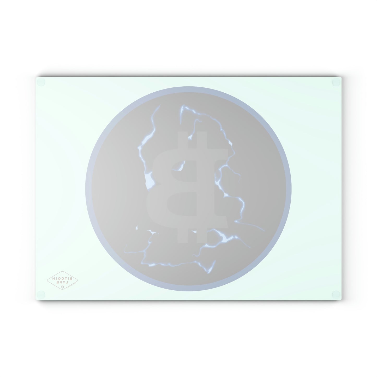 B Charged Glass Cutting Board