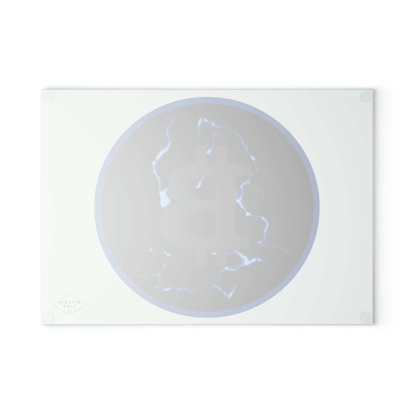 B Charged Glass Cutting Board