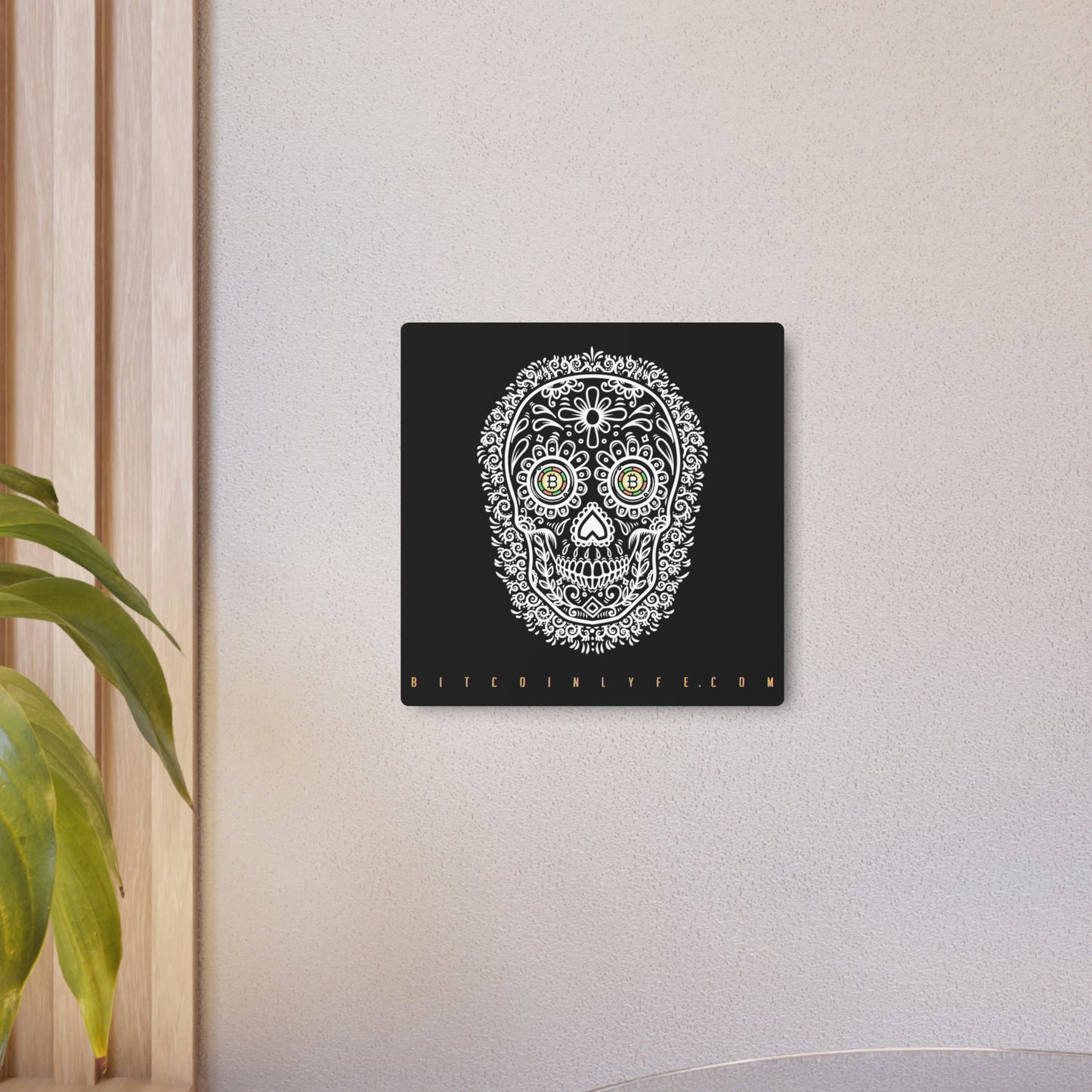 Día de los Muertos Metal Art Sign, Cuatro