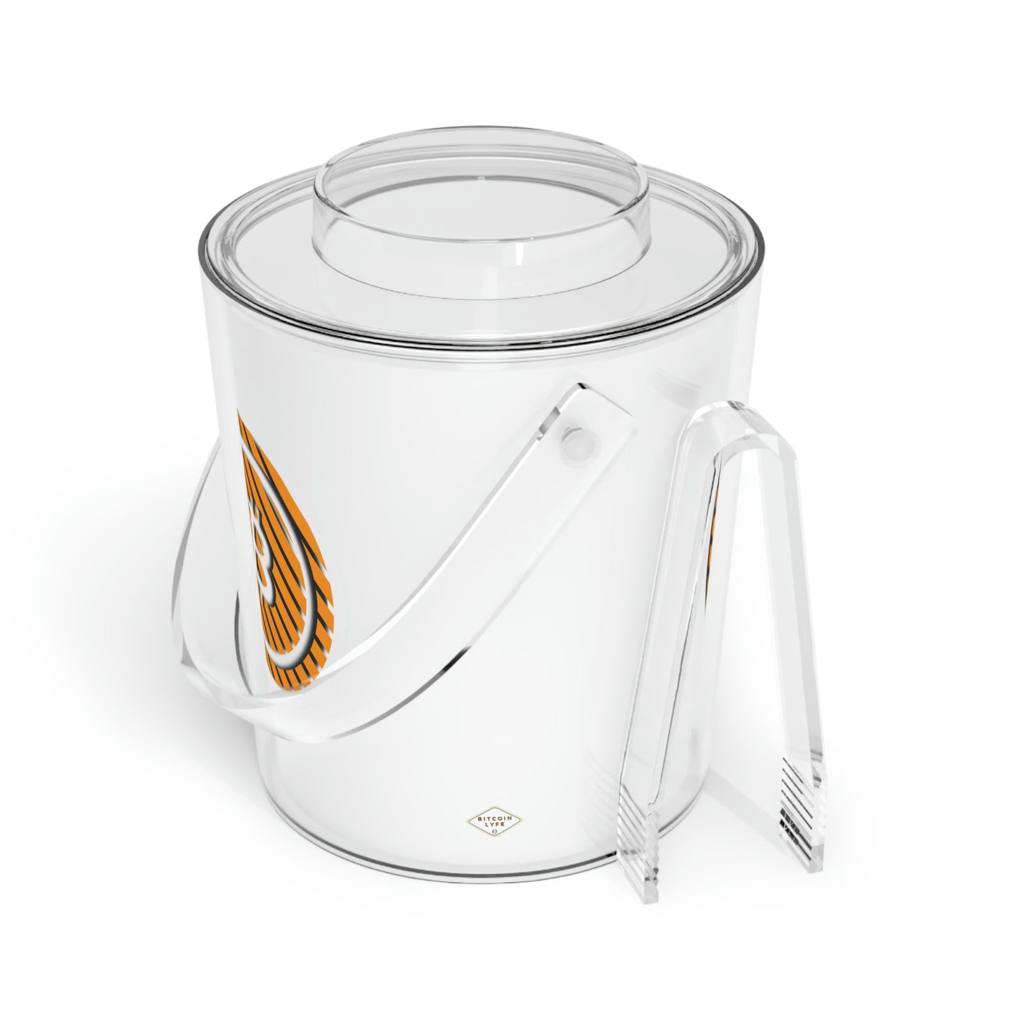 3-B Ice Bucket with Tongs