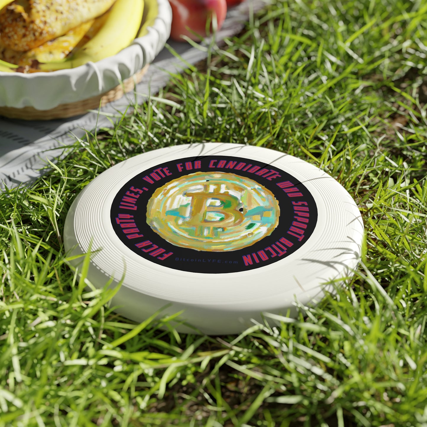Vote - F*ck Party Lines Wham-O Frisbee