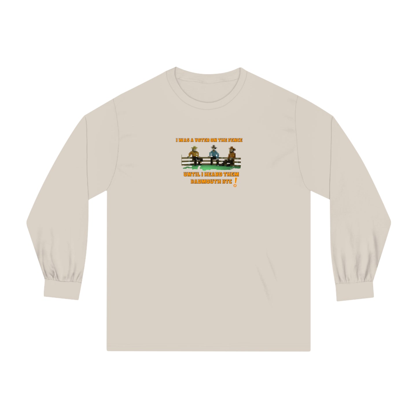 Vote - No Fence Long Sleeve T-Shirt