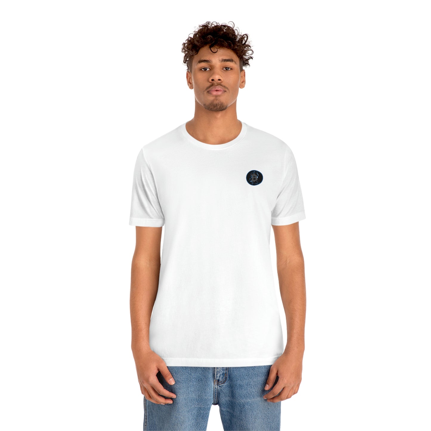 B Charged Short Sleeve T-Shirt (Upper Left Subtle)