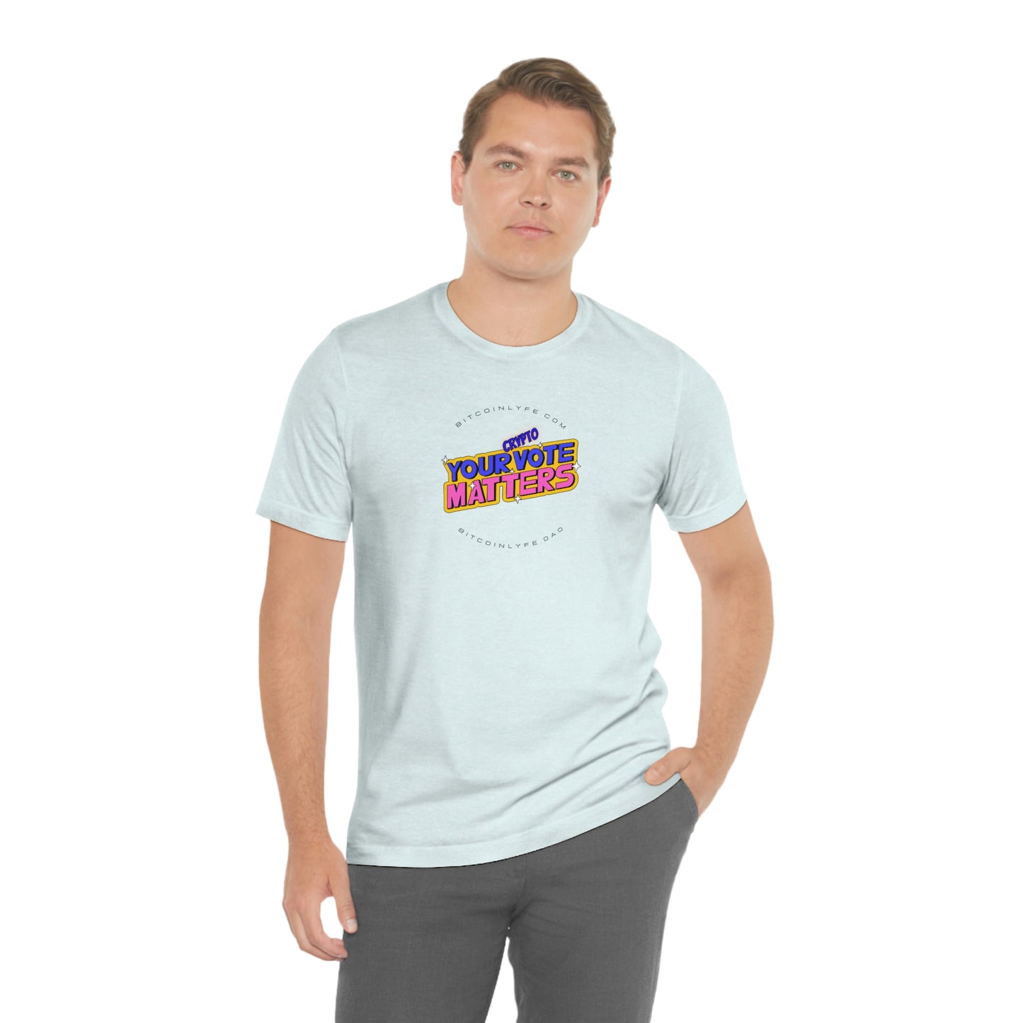Your Crypto Vote Matters Short Sleeve Tee