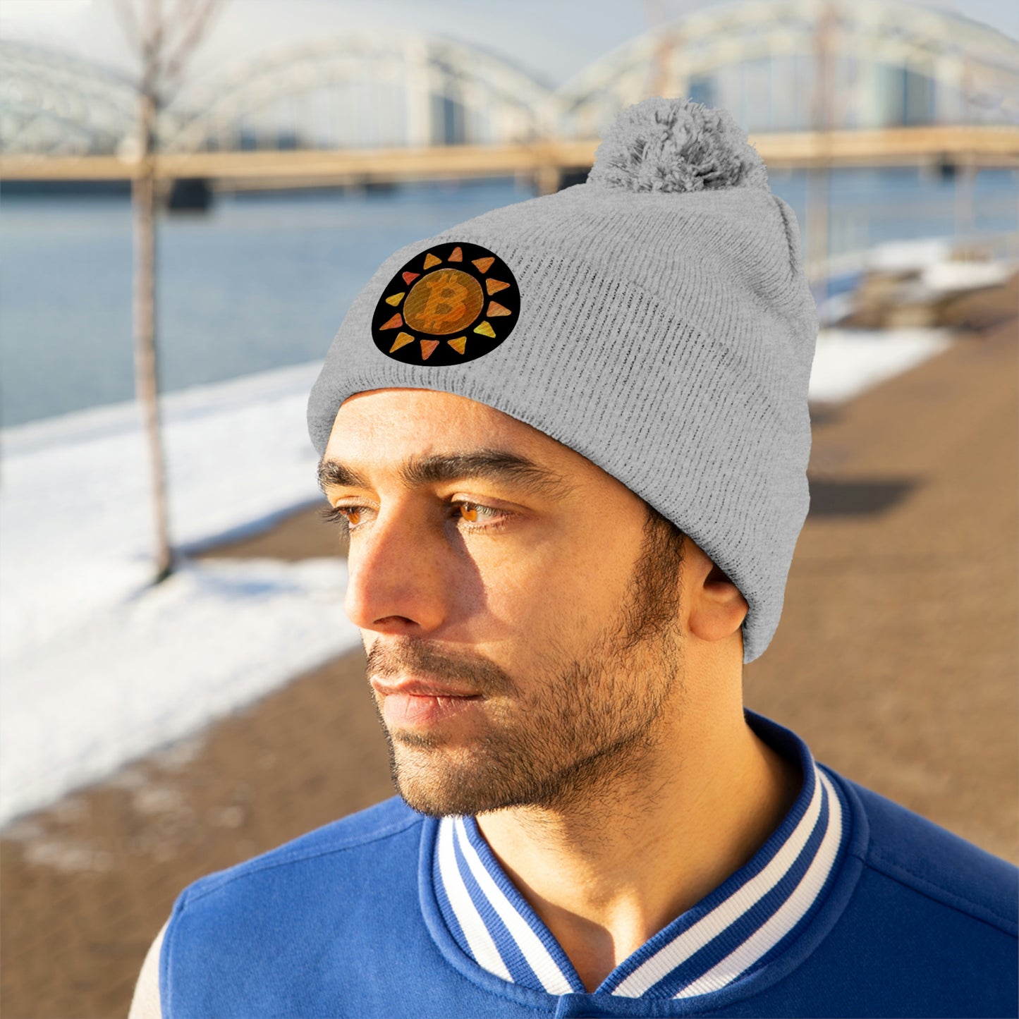 bTC sUN Nine Pom Pom Beanie