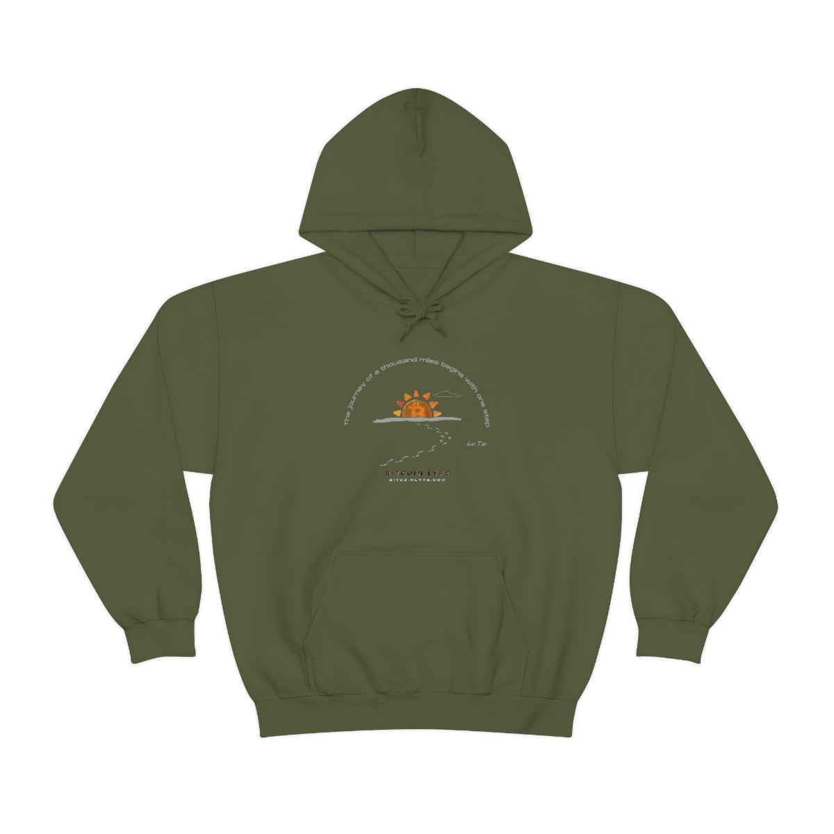 Steps Orange Pill Hooded Sweatshirt