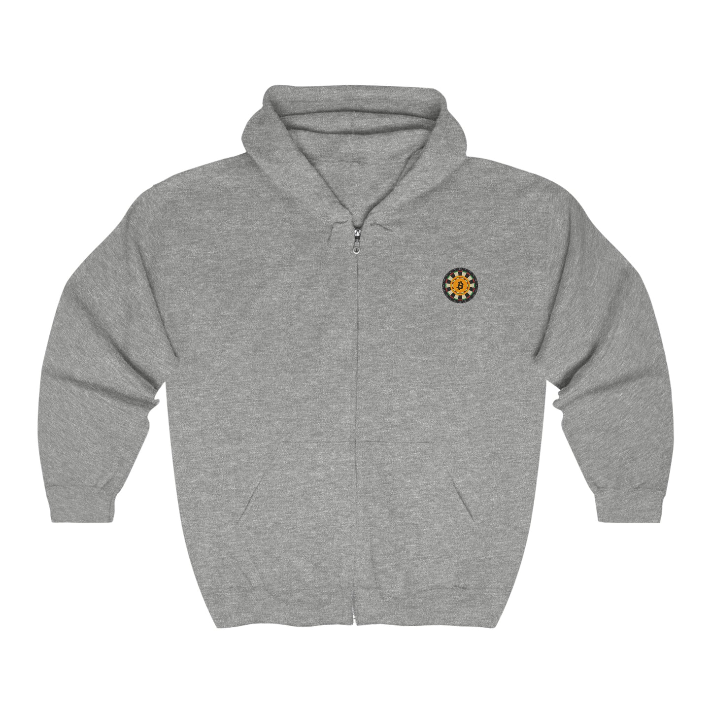 B Marks the Spot Heavy Blend™ Full Zip Hooded Sweatshirt