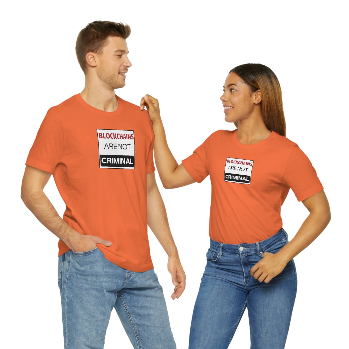 Blockchains are Not Criminal T-Shirt