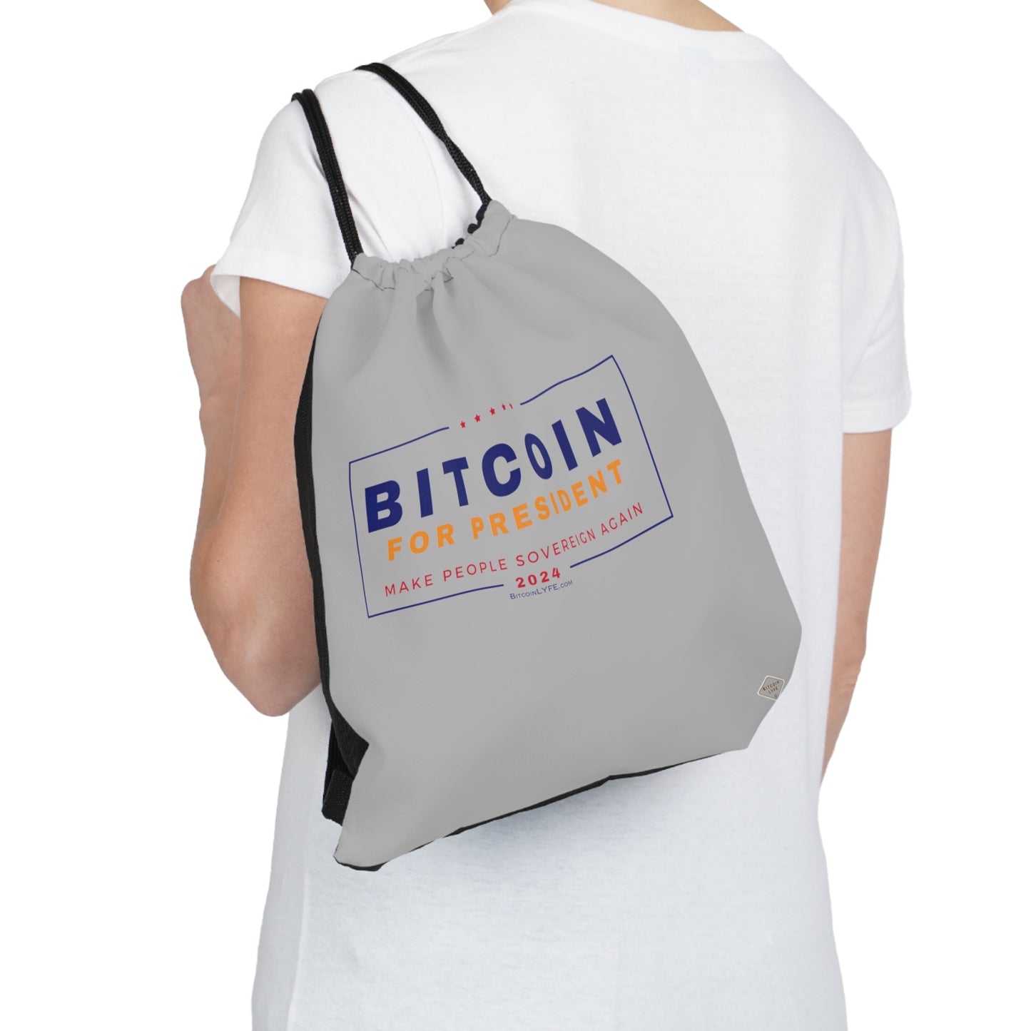 Vote - Bit...Sovereignty Outdoor Drawstring Bag