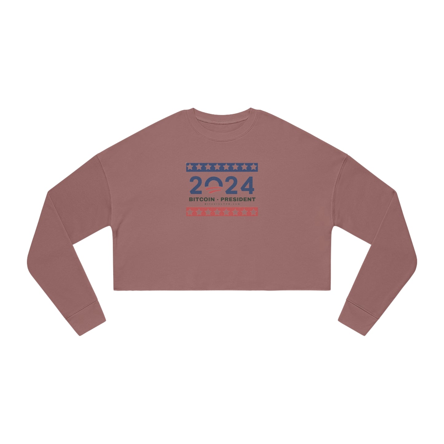 Vote - Biten Women's Cropped Sweatshirt