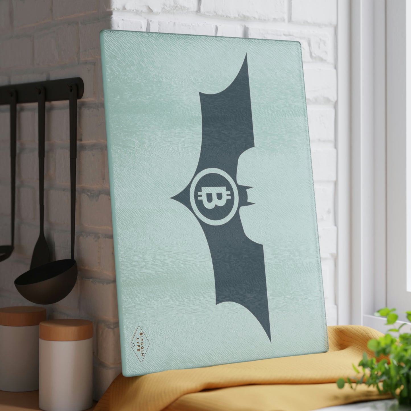 B-Bat Glass Cutting Board