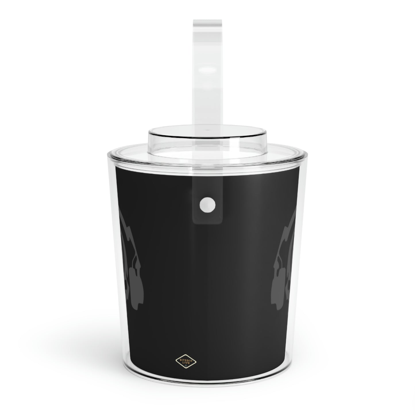 Heavy B Ice Bucket with Tongs