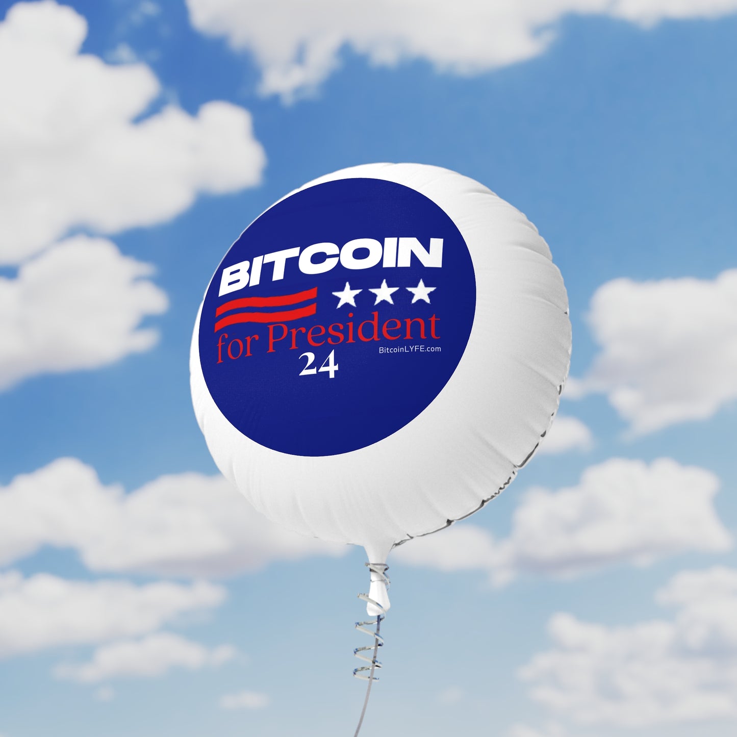 Vote - Bitbush Mylar Helium Balloon, 22"