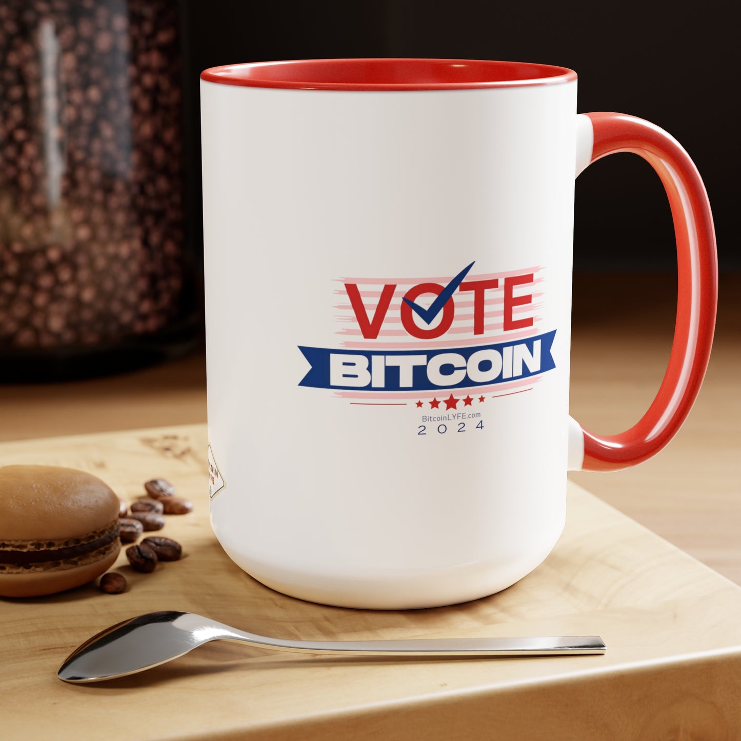 Vote Bitcoin Mug