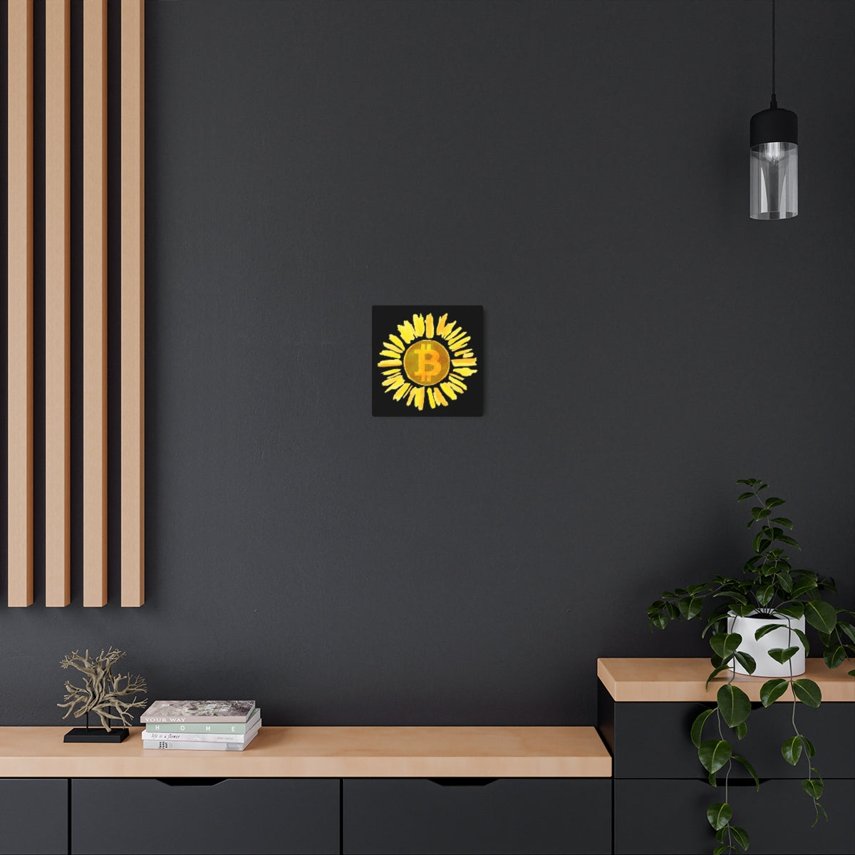 bTCsUN Eight Metal Art Sign