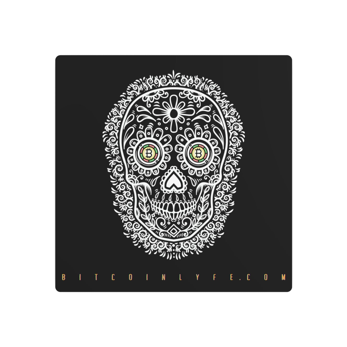 Día de los Muertos Metal Art Sign, Cuatro