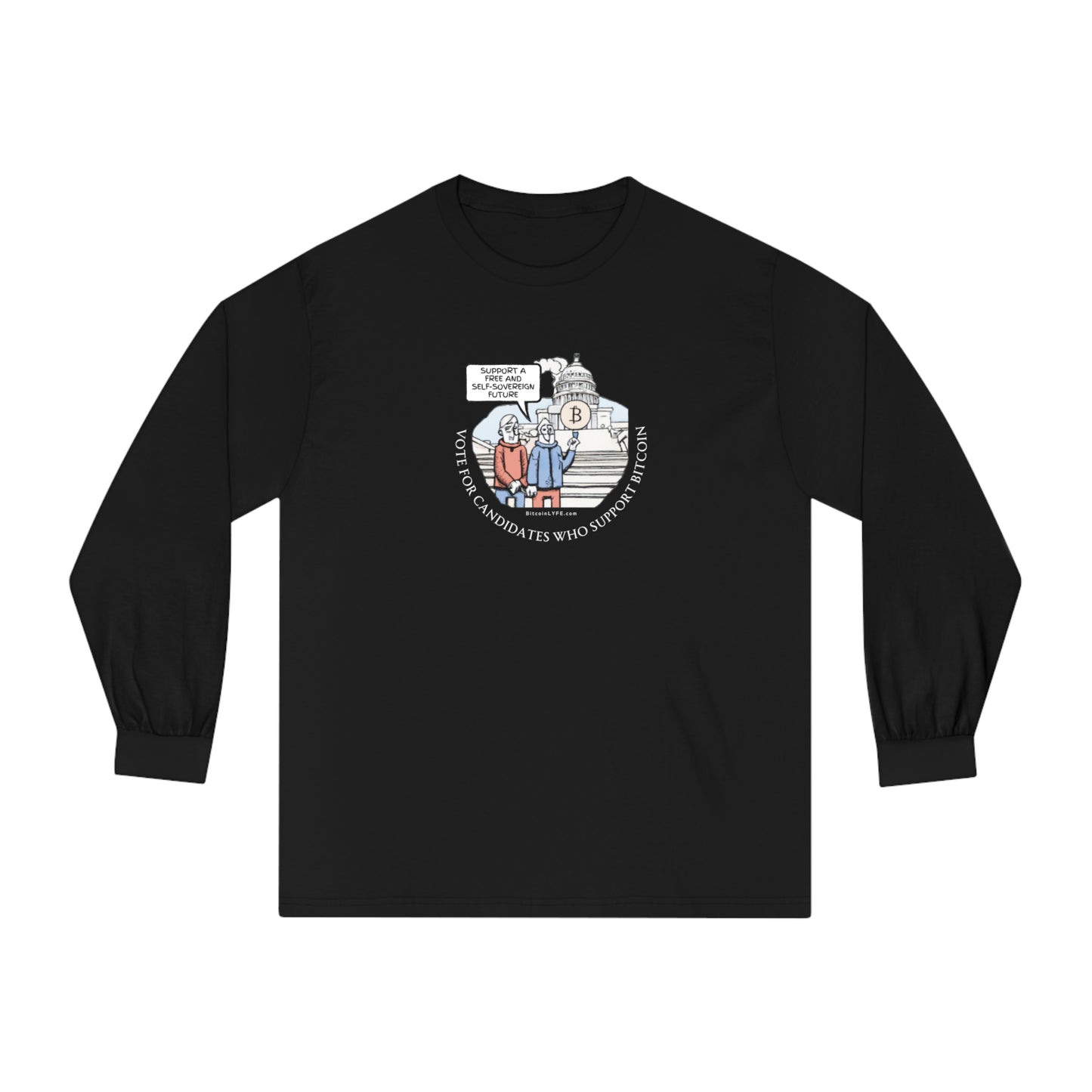 Vote - Candidates Long Sleeve T-Shirt