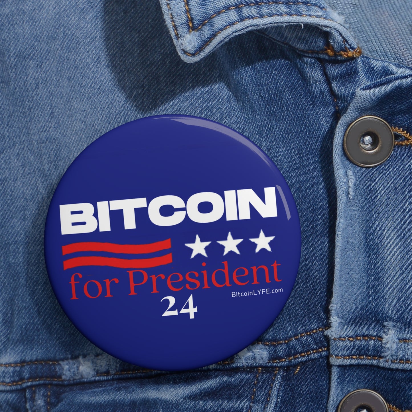 Vote - Bitbush Pin Buttons