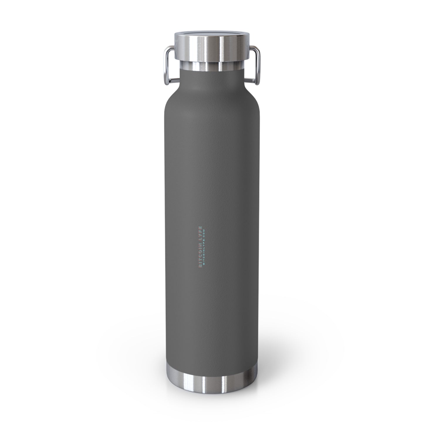 Bitcoin LYFE (Transparent) 22oz Vacuum Insulated Bottle