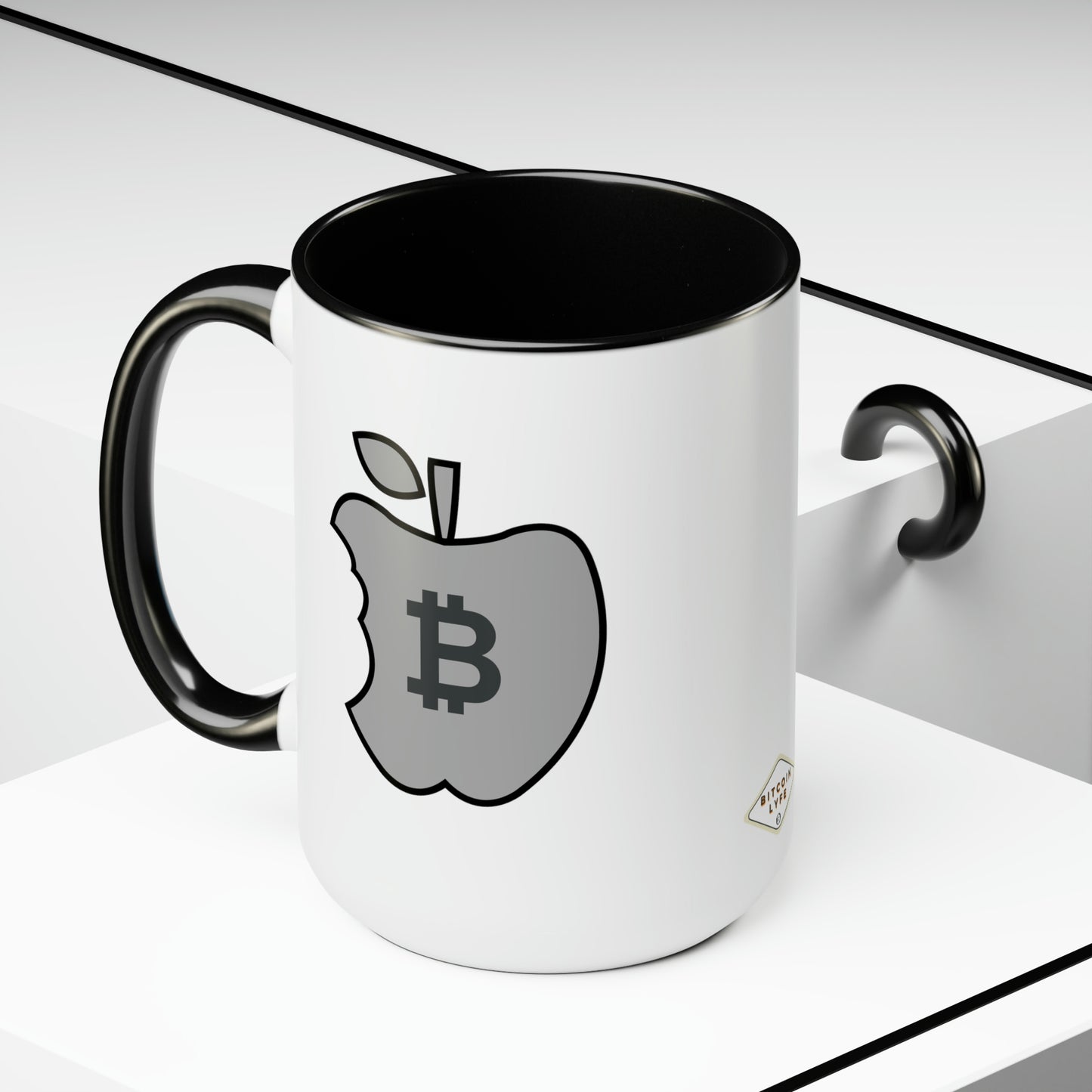 The B Apple Mug