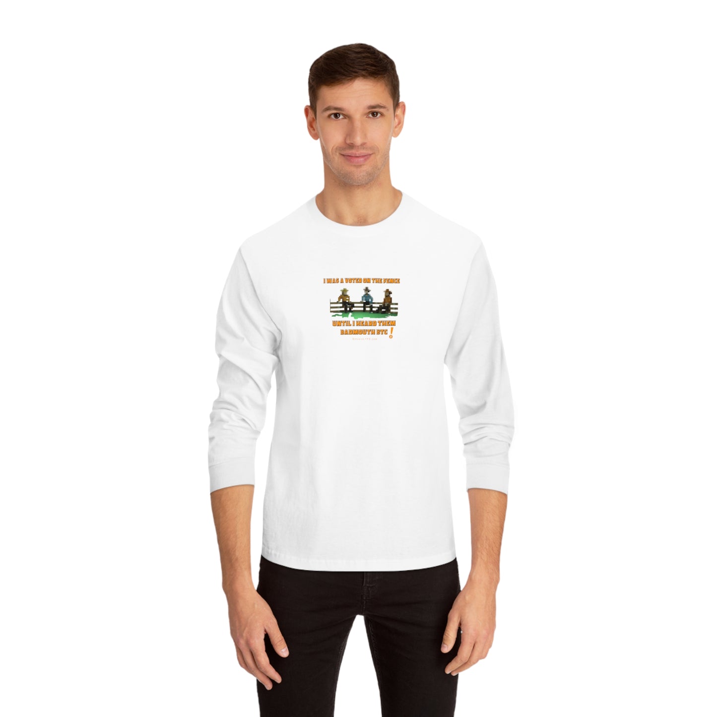 Vote - No Fence Long Sleeve T-Shirt